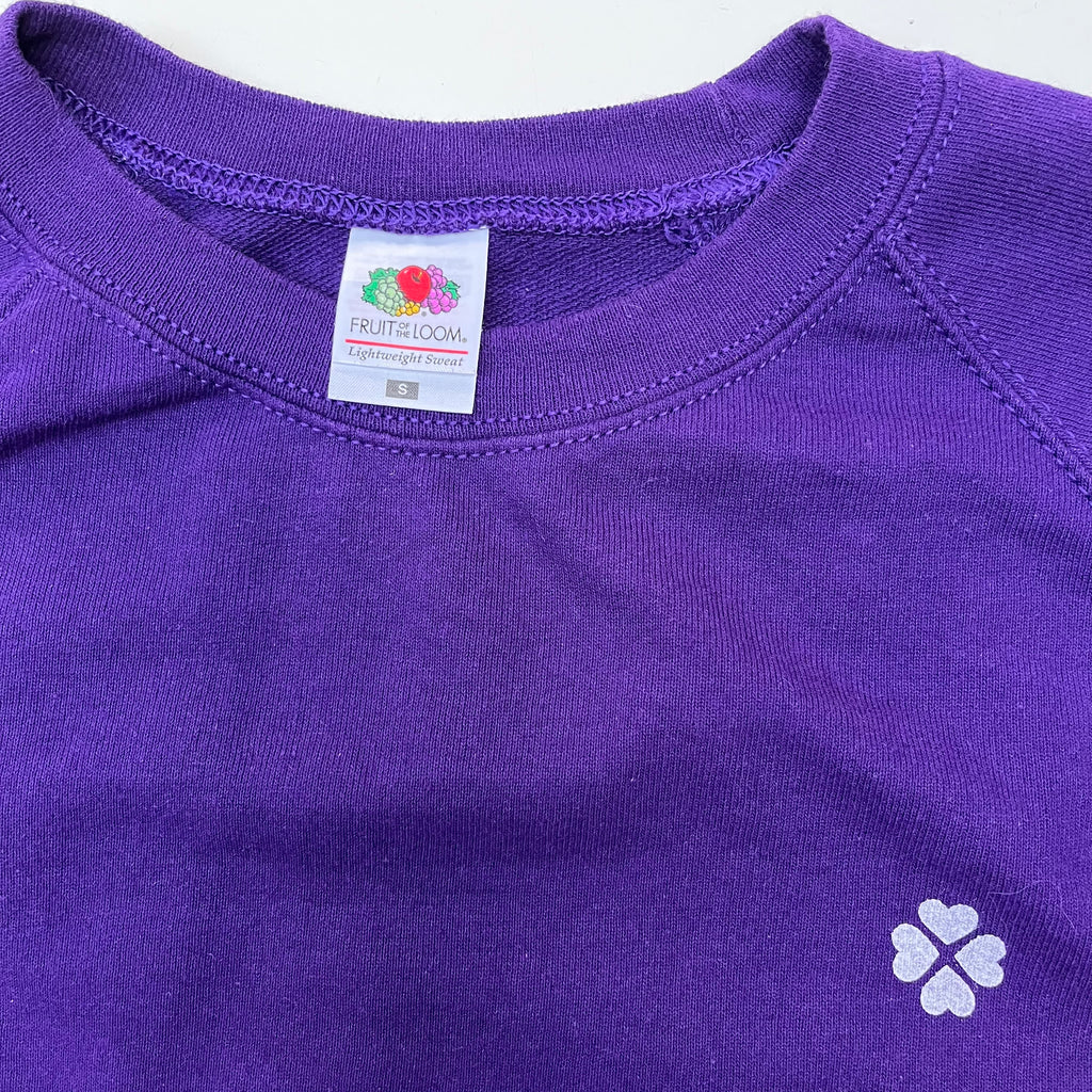 BIG HUG Upcycled Sweater “S1/57/II” bright purple