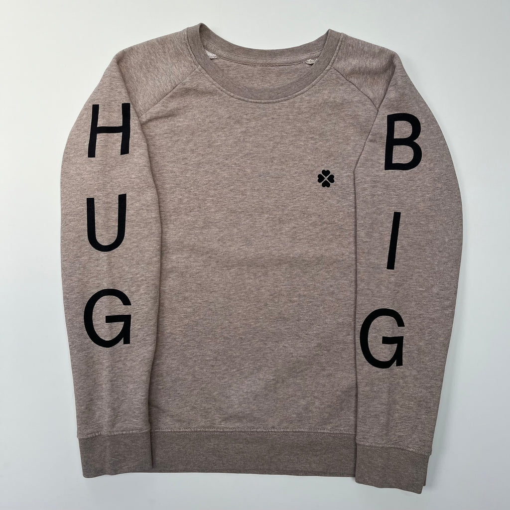 BIG HUG Upcycled Sweater “M6/57/II” warm beige