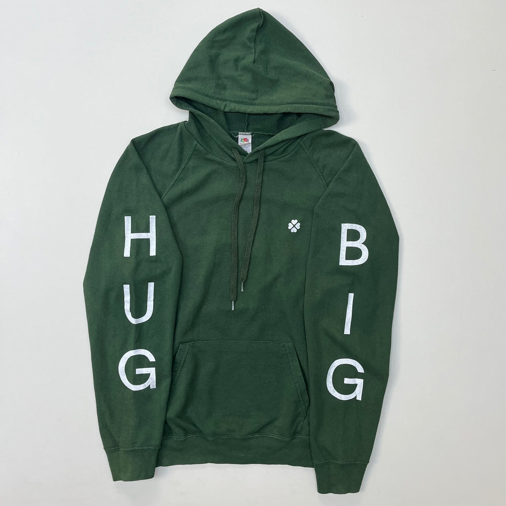 BIG HUG Upcycled Hoodie “M7/57/II” forest green