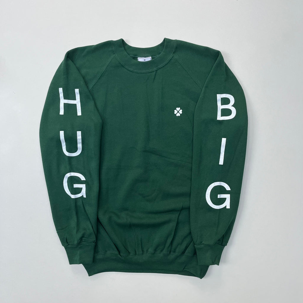 BIG HUG Upcycled Sweater “M18/57/II” deep green