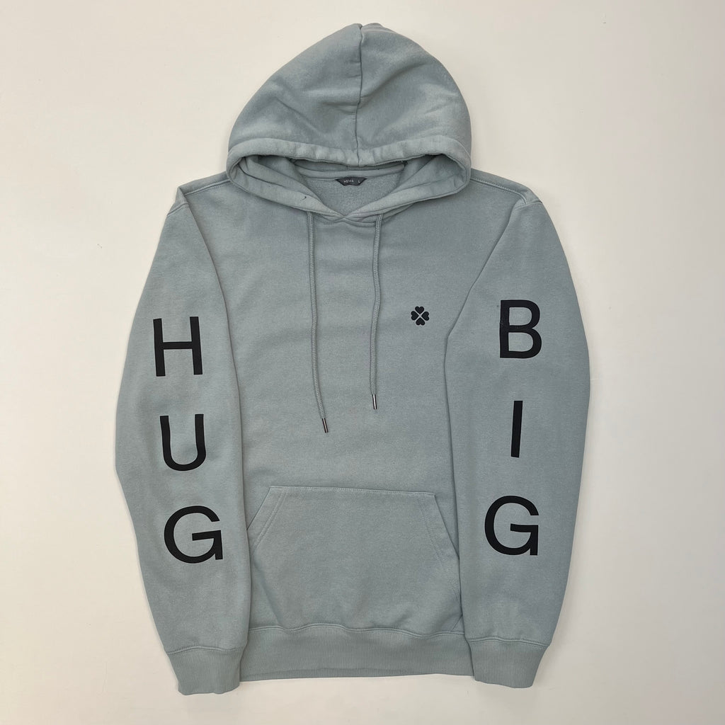 BIG HUG Upcycled Hoodie “L29/57/II” pale green