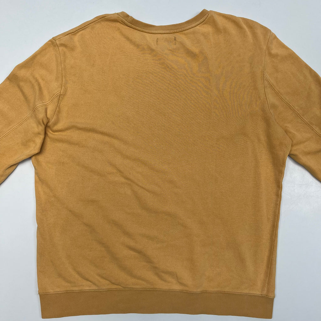 BIG HUG upcycled sweater “L29/83/III” ochre yellow