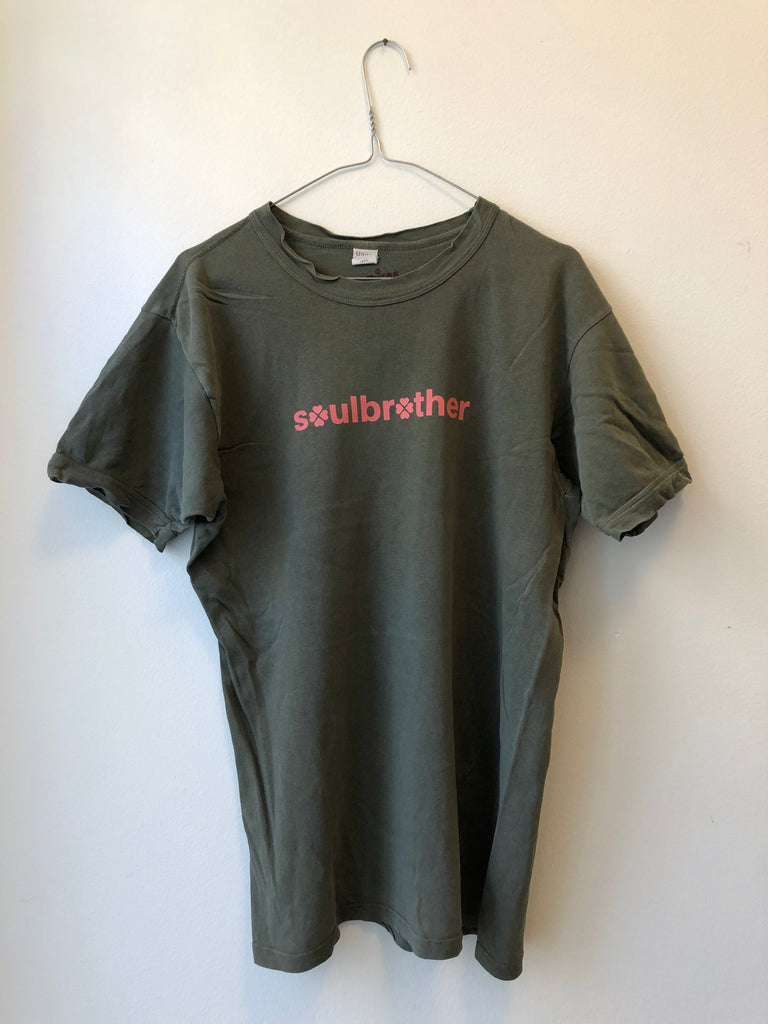 Vintage army t-shirt “soulbrother”