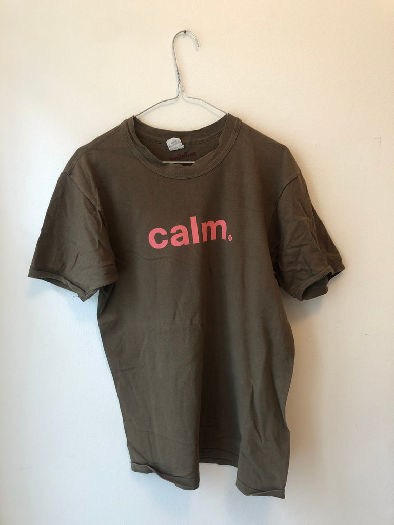 Vintage army t-shirt “calm”