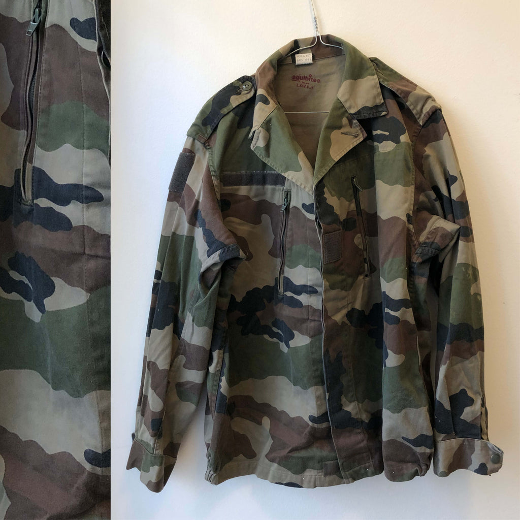 Vintage army jacket “go” #XL0013