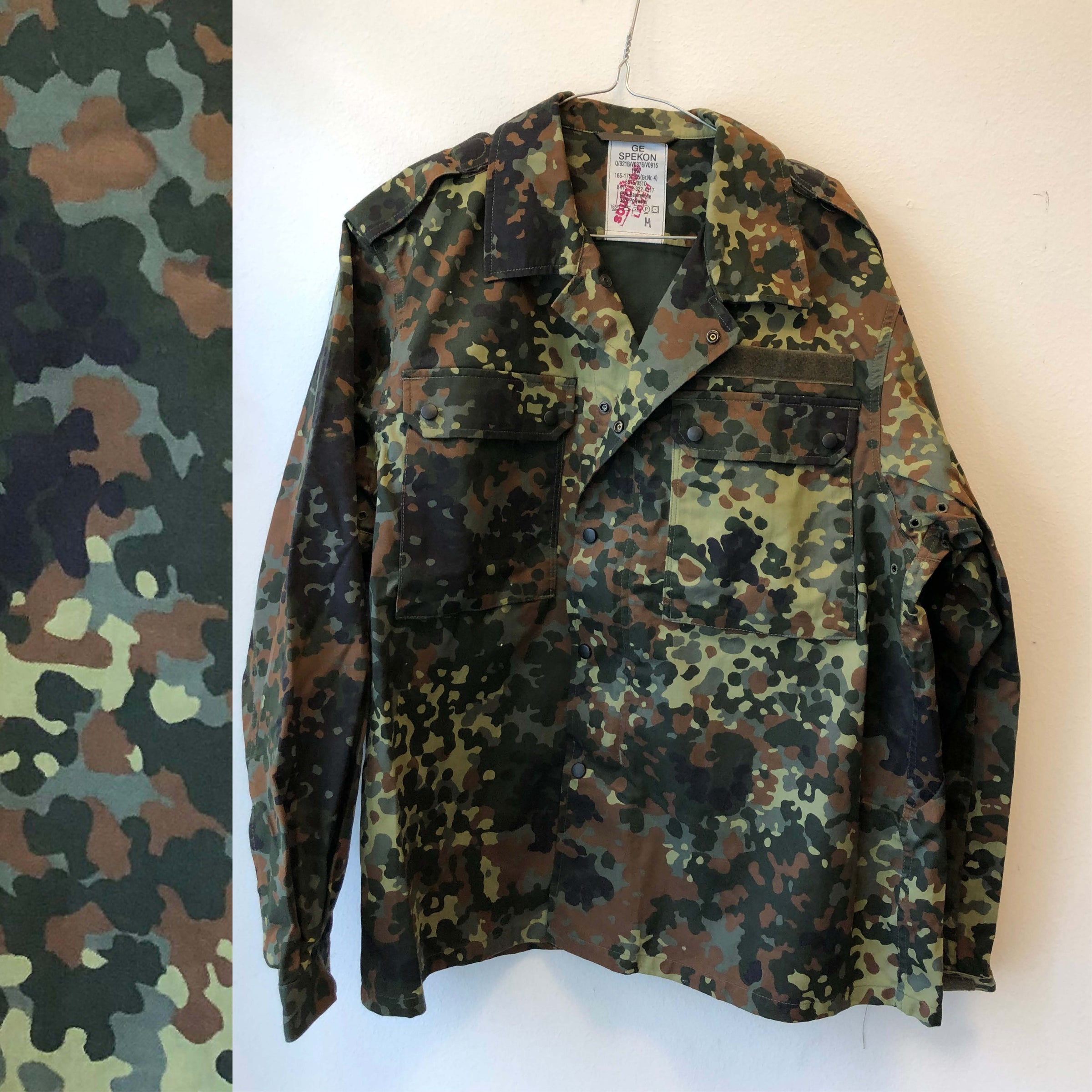 Vintage Army jacket “yes” #M0020 | SoulBites